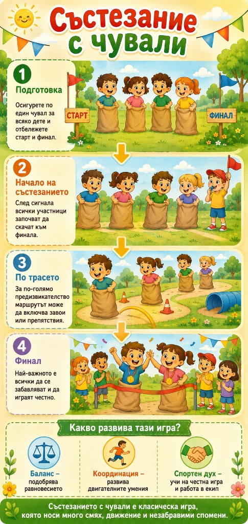 Състезание с чували